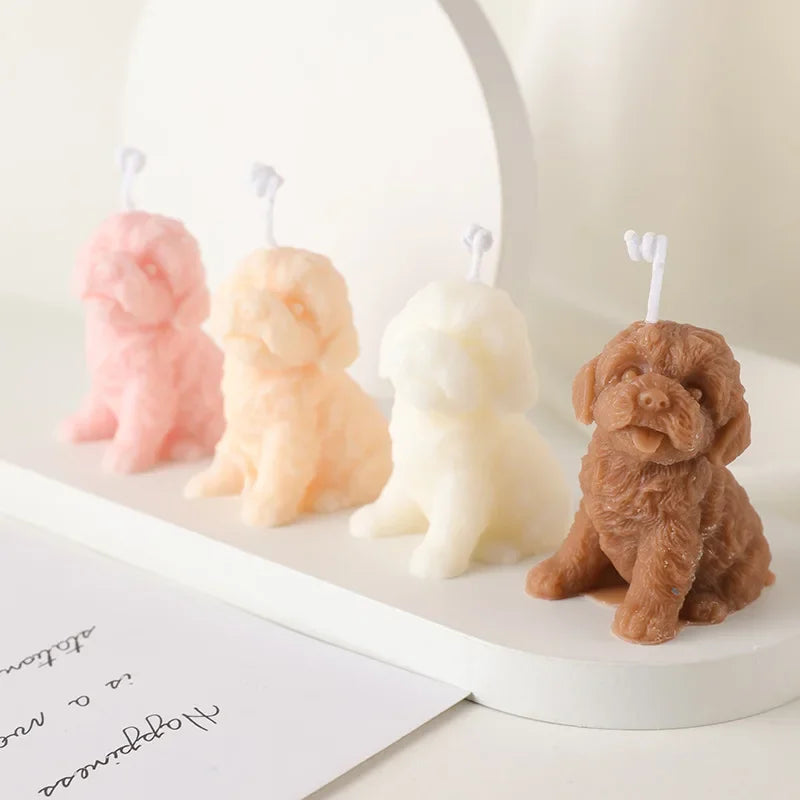 Cute Candles Animals Teddy and Puppy Scented Candles