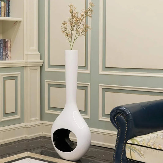 Beautiful Tall Vase, Modern Floor Vase, Interior Decor