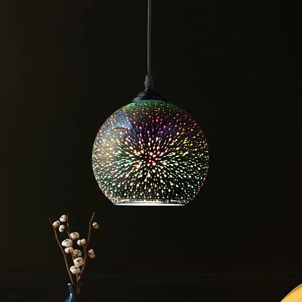 Nordic Gradient Colorful Pendant Hanging Lamp - Your Homes Décor and More