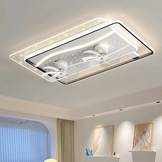 LED Ceiling fan with lights, remote control