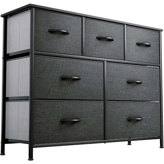 7-Drawer Fabric Dresser, Storage Tower - Your Homes Décor and More