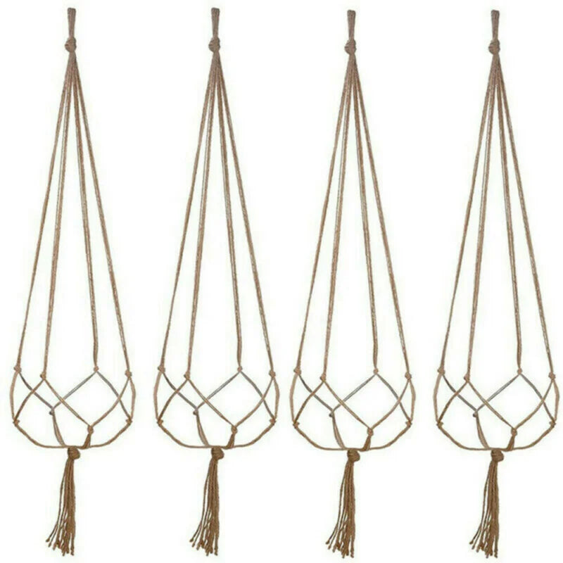 6pc Handade Vintage Rope Basket - Your Homes Décor and More